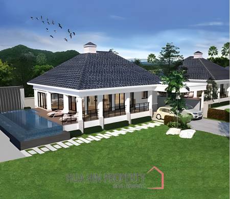 3 Bed 3 Bath Villa 141.21 SQ.M Baan Thai Pool Villa