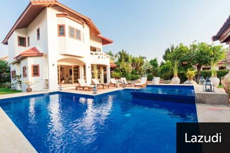 Grand 2 Storey 6 Bed Pool Villa in Hua Hin Town Centre