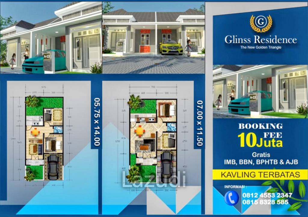 Rumah Dijual di Medan Dekat Mall Ring Road City Walks, RS Adam Malik, Kampus USU, Kampus ATKP, BMKG Medan