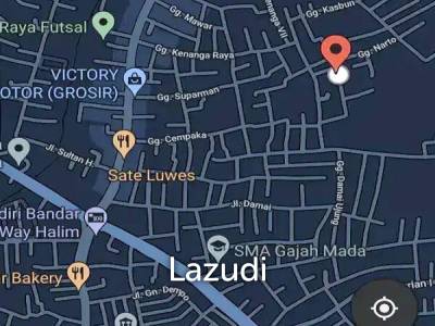 Rumah Dijual di Bandar Lampung Dekat Mall Boemi Kedaton, PKOR Way Halim, RS Imanuel, Universitas Bandar Lampung