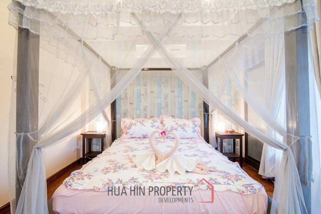 Two Storey 4 Bedroom Thai Style Pool Villa For Sale In Soi 88