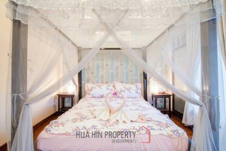Two Storey 4 Bedroom Thai Style Pool Villa For Sale In Soi 88