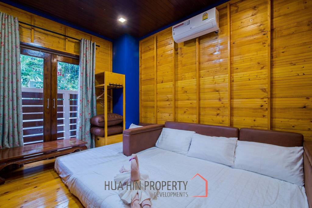Two Storey 4 Bedroom Thai Style Pool Villa For Sale In Soi 88