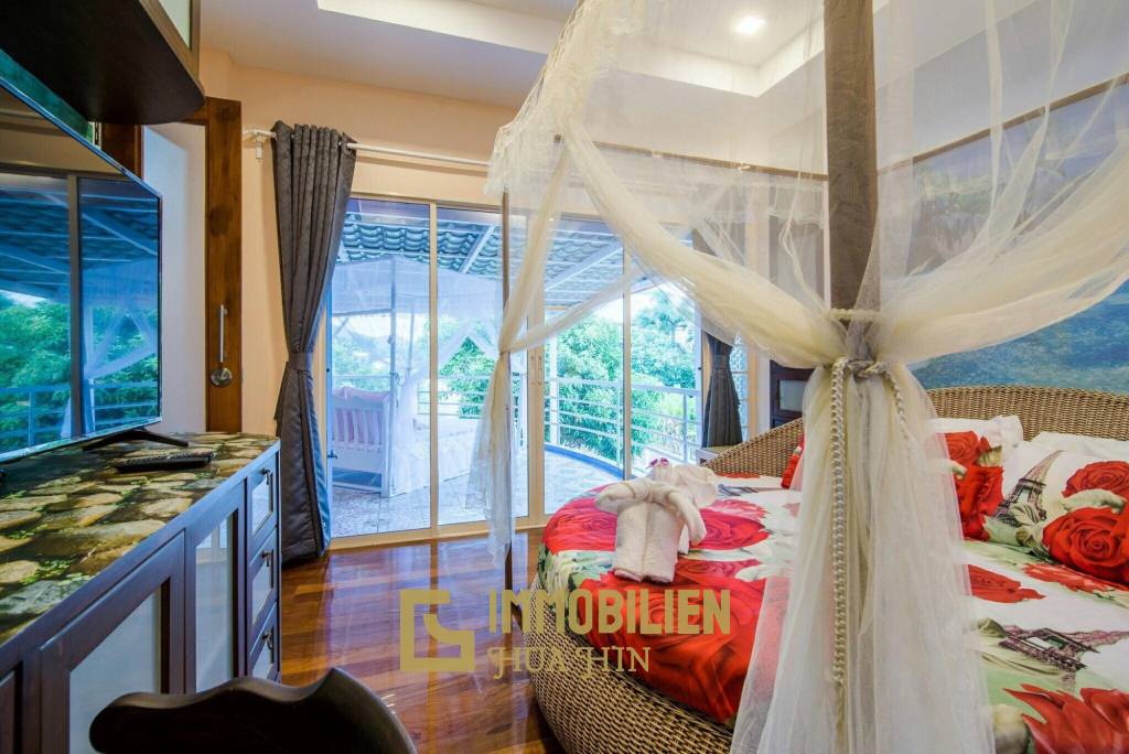 Two Storey 4 Bedroom Thai Style Pool Villa For Sale In Soi 88