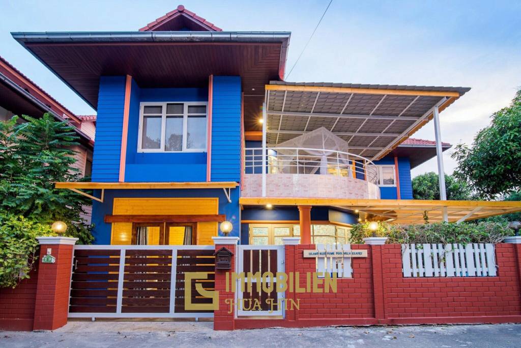 Two Storey 4 Bedroom Thai Style Pool Villa For Sale In Soi 88