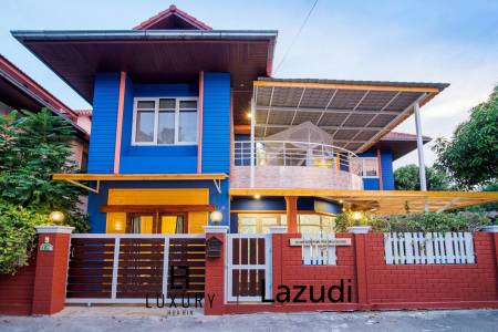 Two Storey 4 Bedroom Thai Style Pool Villa For Sale In Soi 88