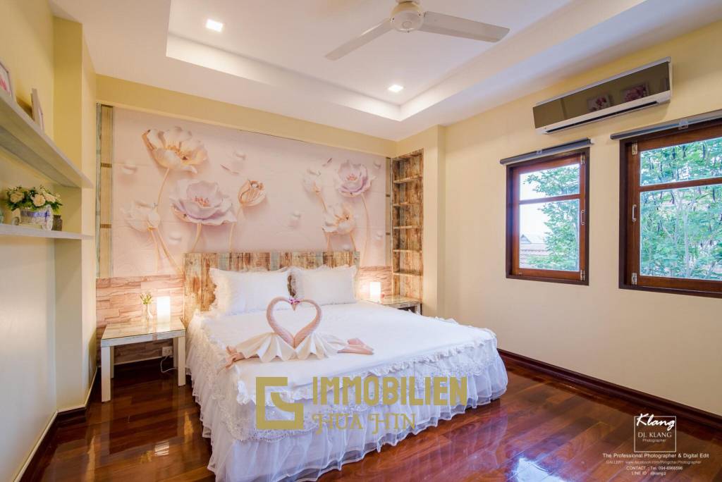 Two Storey 4 Bedroom Thai Style Pool Villa For Sale In Soi 88