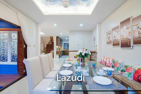 Two Storey 4 Bedroom Thai Style Pool Villa For Sale In Soi 88