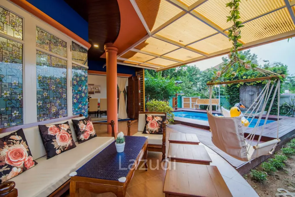 Two Story : 4 Bedroom Pool Villa For Rent Soi 94