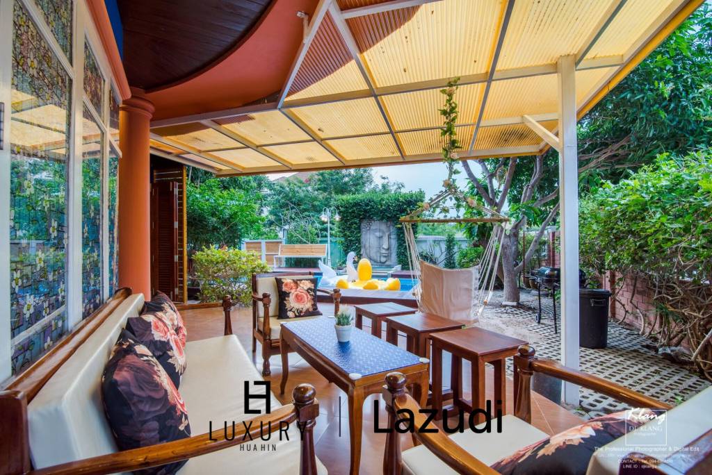 Two Story : 4 Bedroom Pool Villa For Rent Soi 94