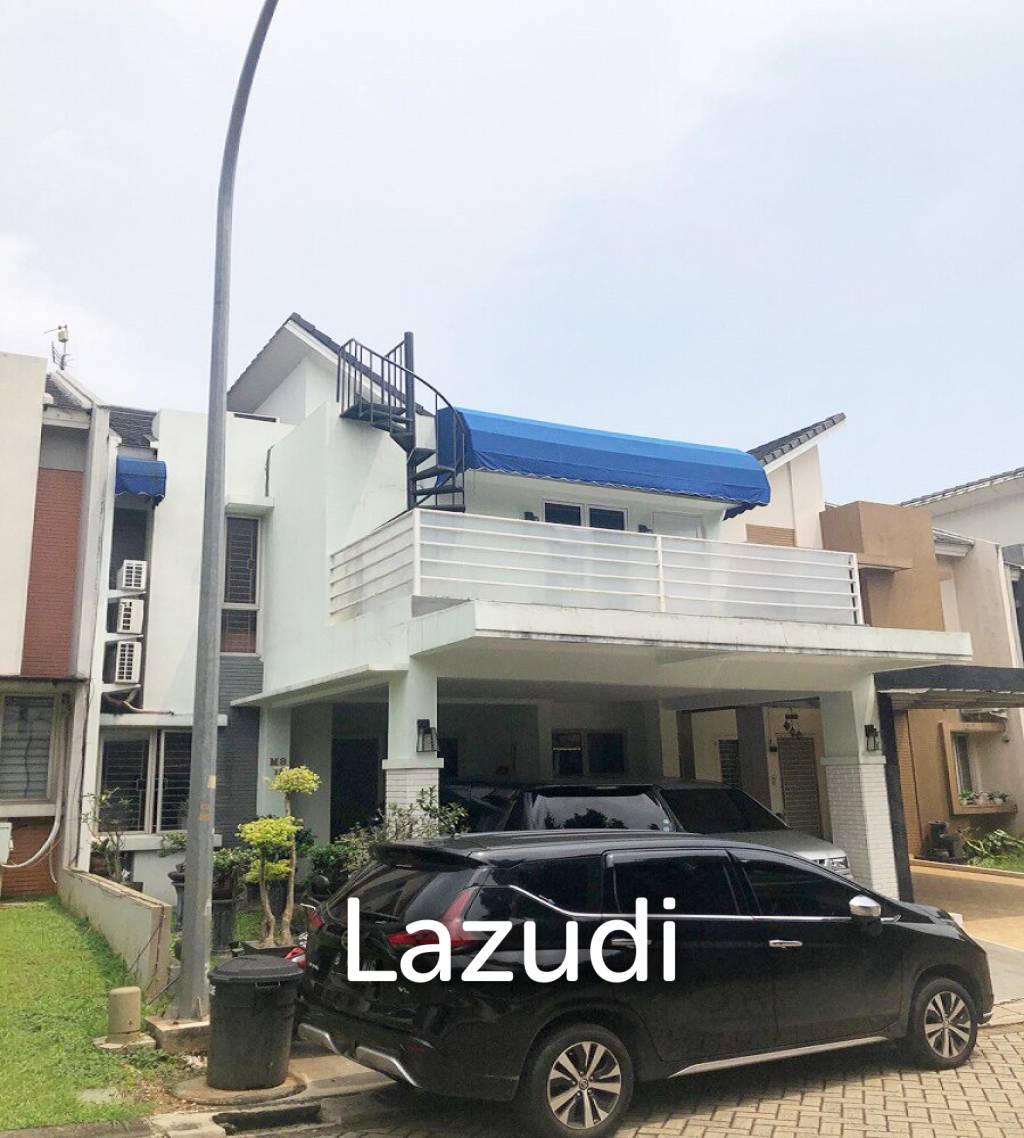Rumah Dijual di De Latinos BSD City Dekat Stasiun Rawa Buntu, Pasar Modern BSD City, Kantor DPRD Tangerang Selatan