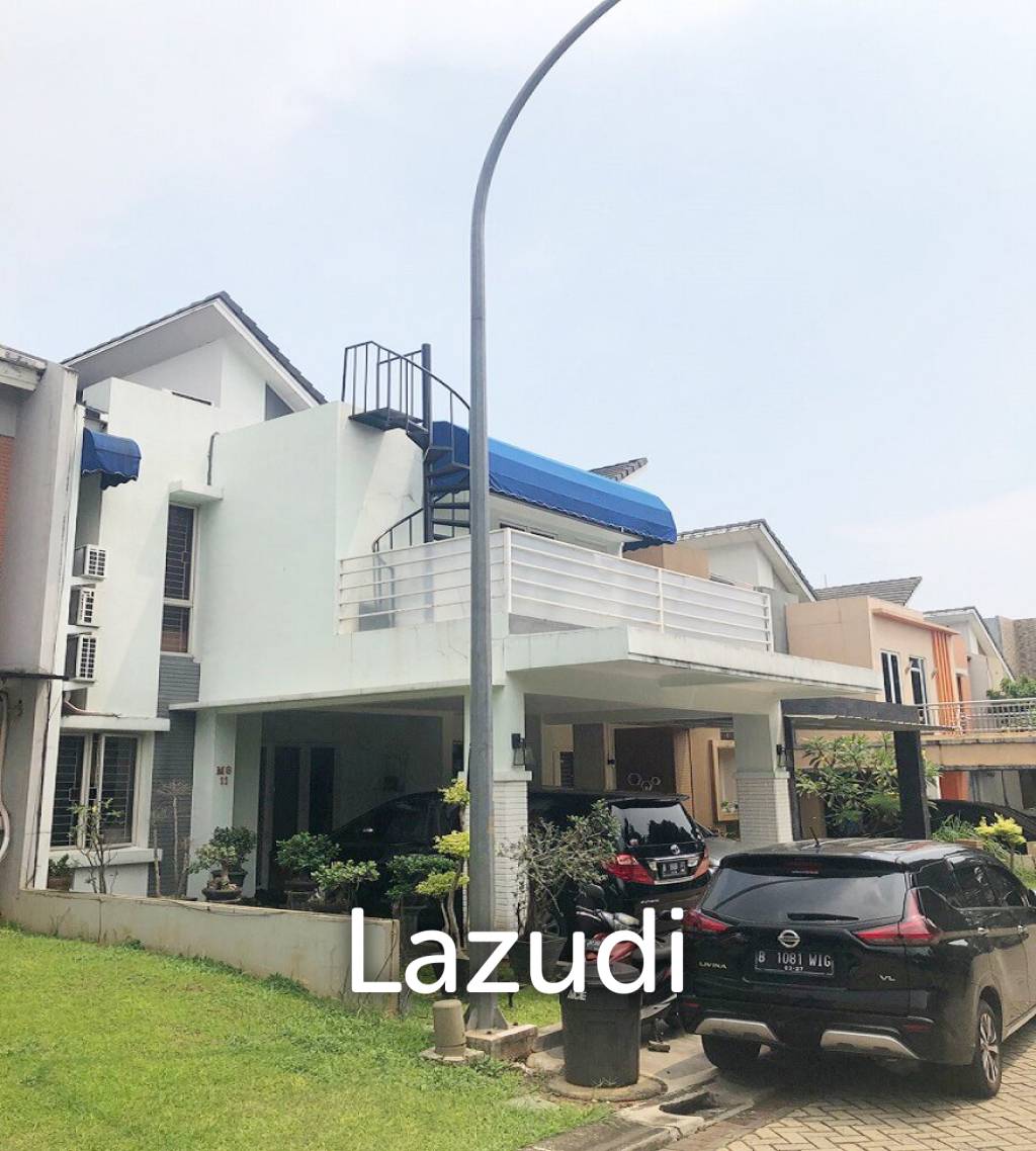 Rumah Dijual di De Latinos BSD City Dekat Stasiun Rawa Buntu, Pasar Modern BSD City, Kantor DPRD Tangerang Selatan