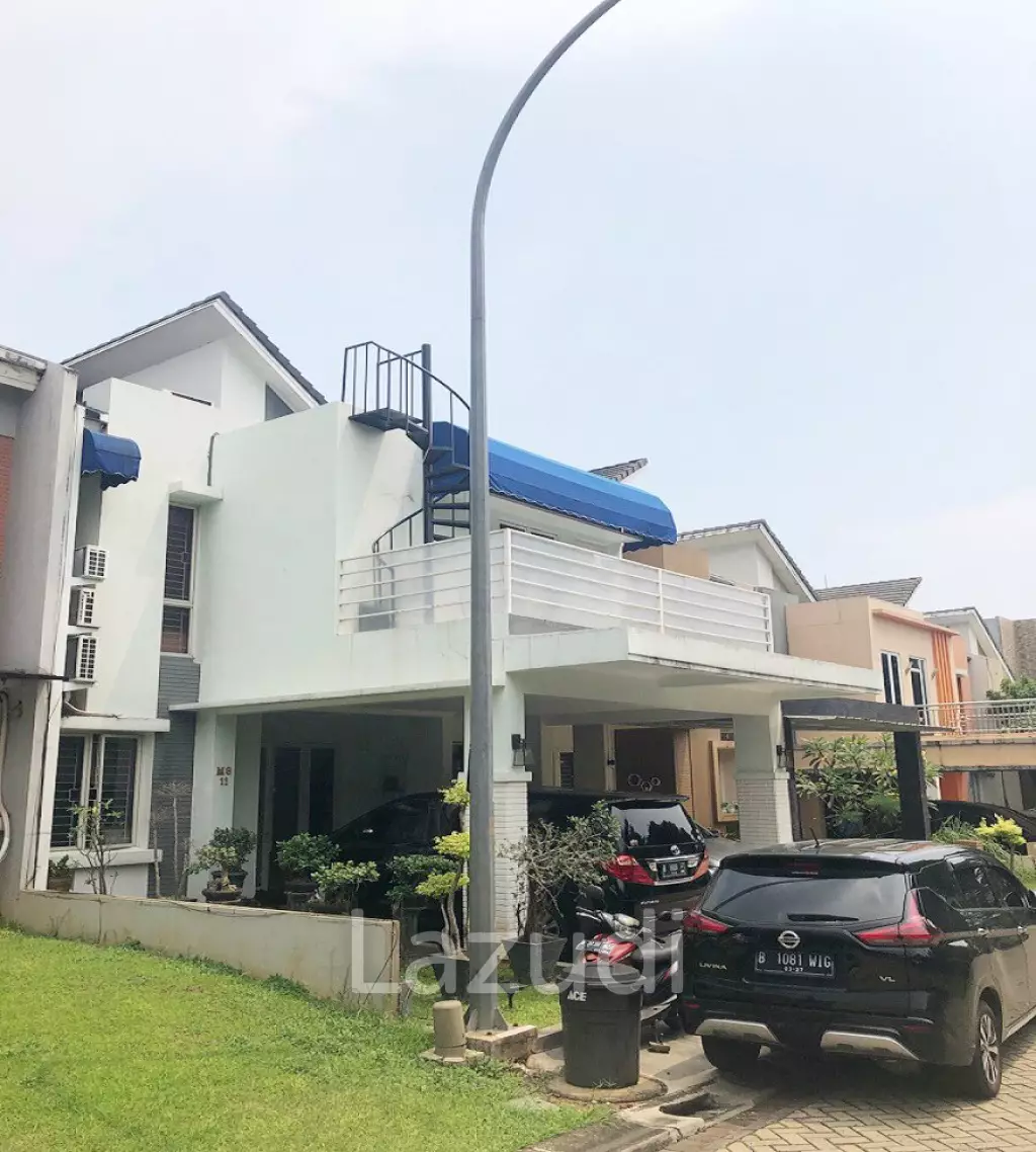 Rumah Dijual di De Latinos BSD City Dekat Stasiun Rawa Buntu, Pasar Modern BSD City, Kantor DPRD Tangerang Selatan