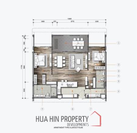 2 Bed 2 Bath 143 SQ.M at Sansara Hua Hin