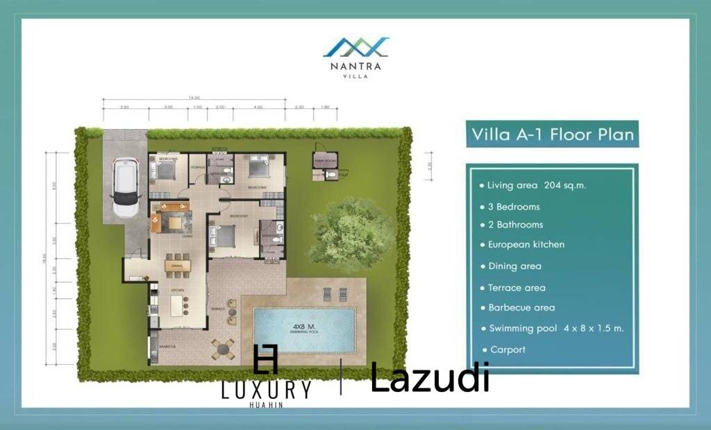 3 Bed Villa at Nantra Villa