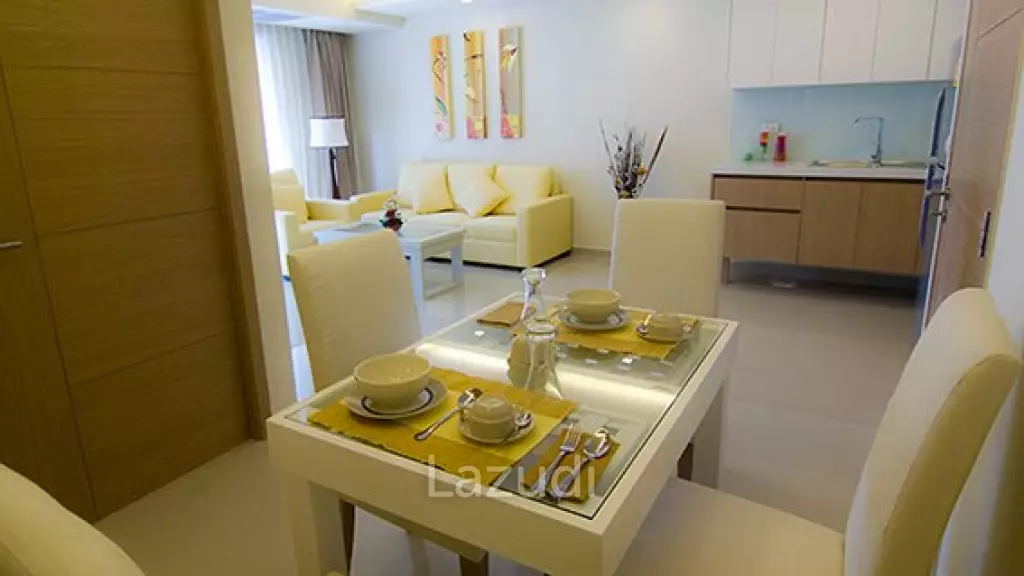 1 Bed 1 Bath 58 SQ.M City Garden Pattaya