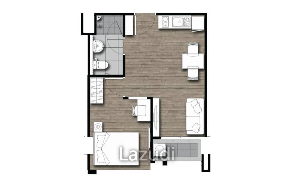 1 bed 35.56SQM One Plus Jedyod 3