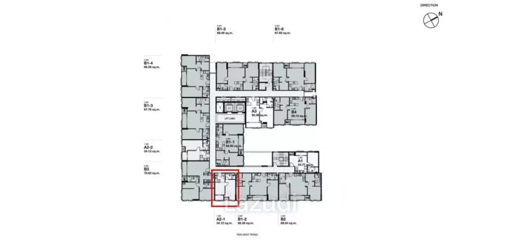 1 Bed 34Sqm. Maestro 01 Sathorn -Yenakat