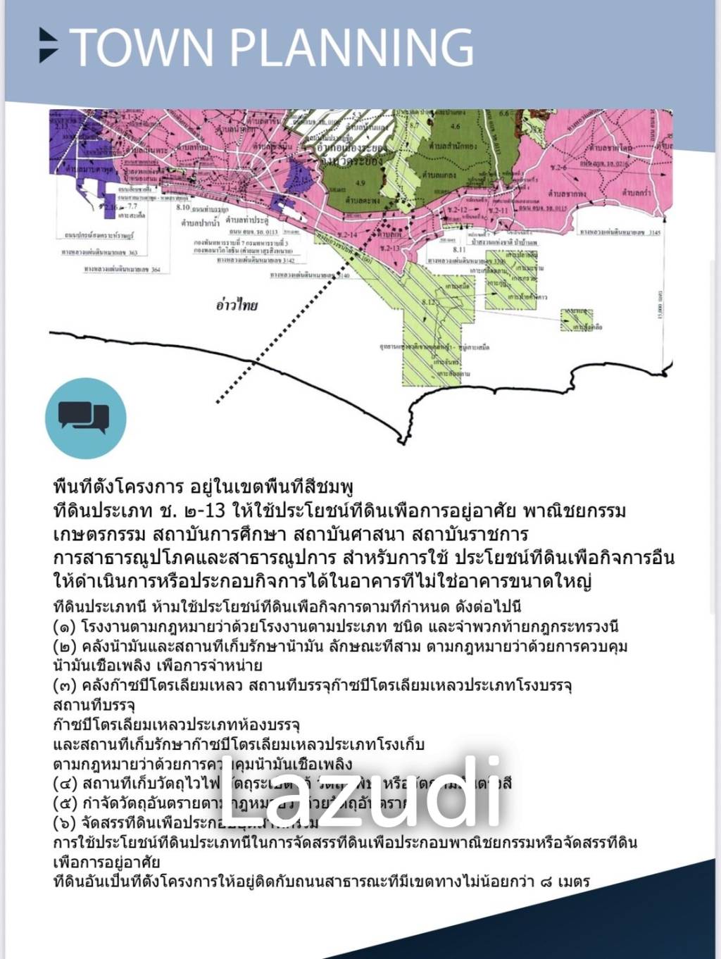 27 Rai 1 Ngan 38 Sq.w. Land for Sale at Rayong