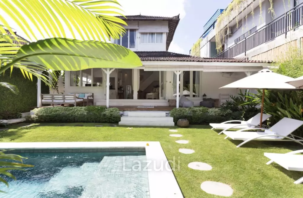Colonial Investment villa in Petitenget 3 bedrooms Semi Furnished