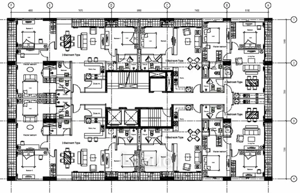 1 Bed 1 Bath 80 SQ.M. Renova Residence Chidlom