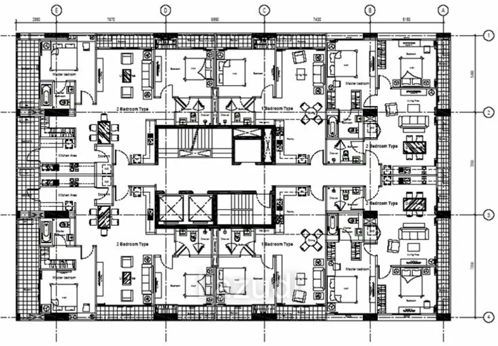 1 Bed 1 Bath 80 SQ.M. Renova Residence Chidlom