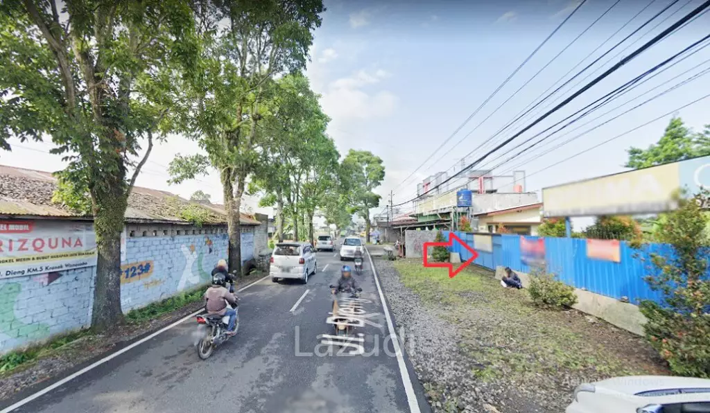 Tanah Dijual di Wonosobo Pinggir Jalan Raya Dekat Kampus UNSIQ, Alun-Alun Wonosobo, RSUD KRT Setjonegoro