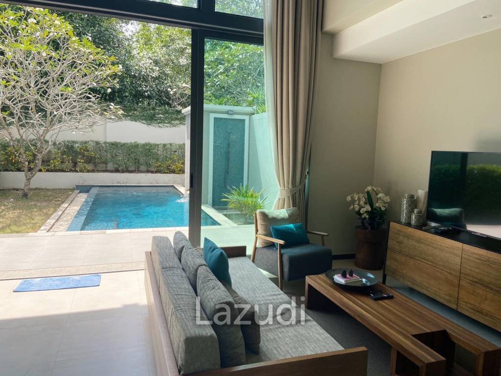 2 bedroom pool villa for self-living