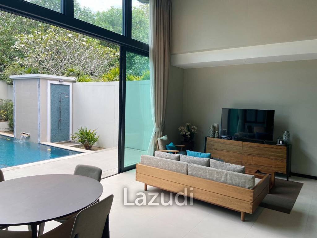 2 bedroom pool villa for self-living