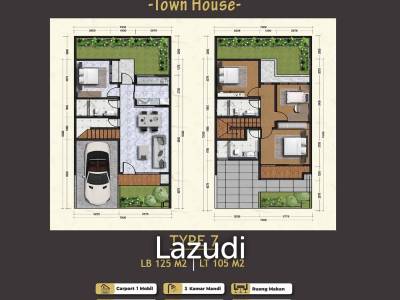 Rumah Dijual di Kota Padang Dekat Transmart Padang, Basko Grand Mall, RS Hermina Padang, Universitas Negeri Padang