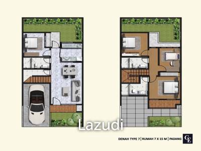 Rumah Dijual di Kota Padang Dekat Transmart Padang, Basko Grand Mall, RS Hermina Padang, Universitas Negeri Padang