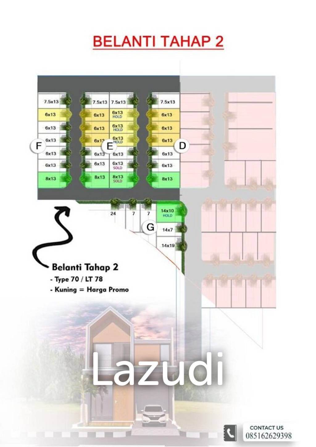 Rumah Dijual di Kota Padang Dekat Transmart Padang, Basko Grand Mall, RS Hermina Padang, Universitas Negeri Padang