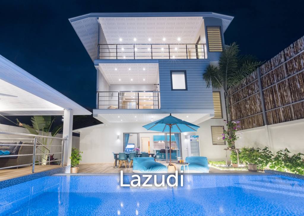 4 Bed 5 Bath 300 SQ.M VILLA COLIBRI at Ban Tai Estate