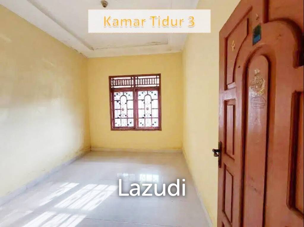 Rumah Dijual Murah BU Dekat RSIA Azzahra Palembang, PTC Mall Palembang, Pasar Sako, PUSRI, Maitreyawira School