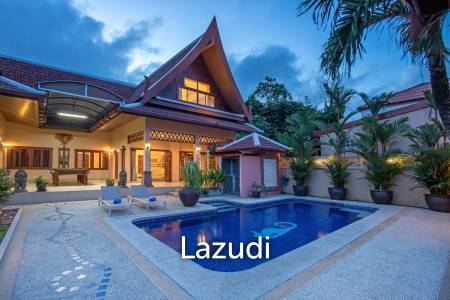 Exceptional 4 bedroom pool villa - Naiharn