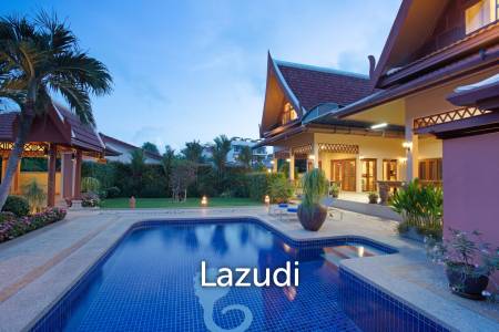 Exceptional 4 bedroom pool villa - Naiharn