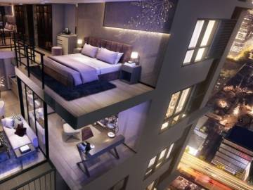 Duplex 1 Bed 36 SQ.M. at IDEO Asoke-Rama9