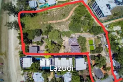 3 Rai Beachfront Land for Sale in Khao Tao