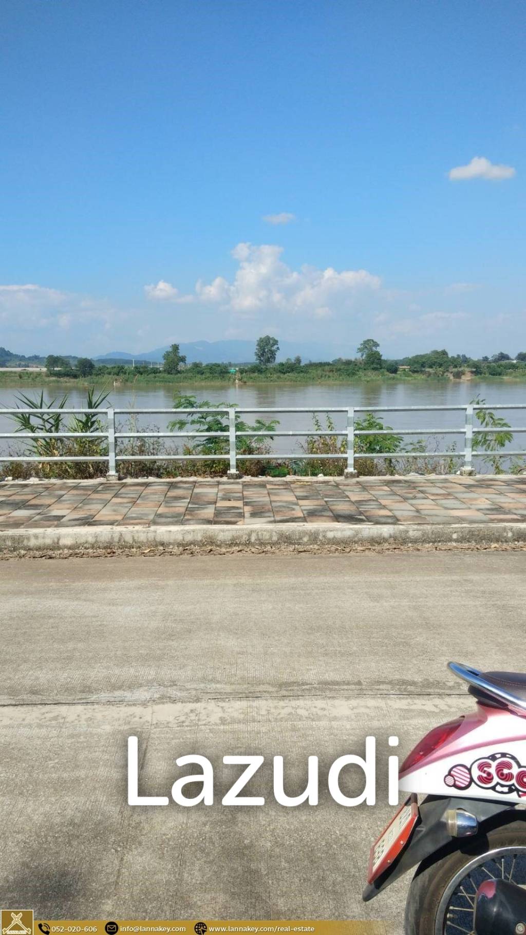 Land for Sale adjacent to the Mekong River