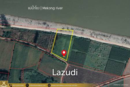 Land for Sale adjacent to the Mekong River